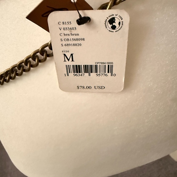 Free People Billie Brown Leather Harness Belt - Picture 4 of 5